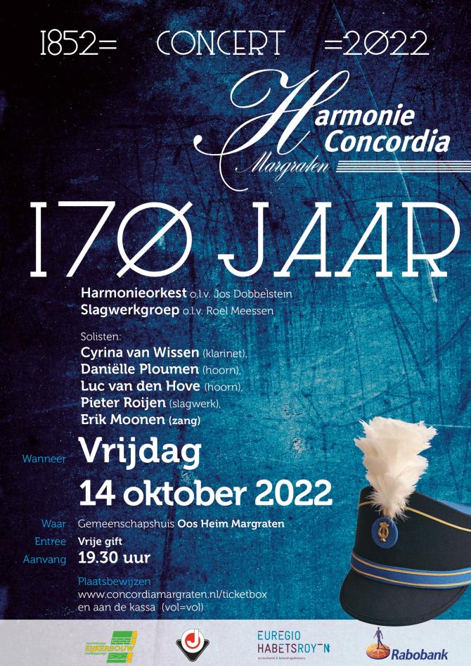 poster Concordia 170 jaar poster Concordia 170 jaar