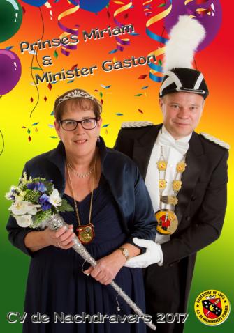 Prinses Miriam en minister Gaston